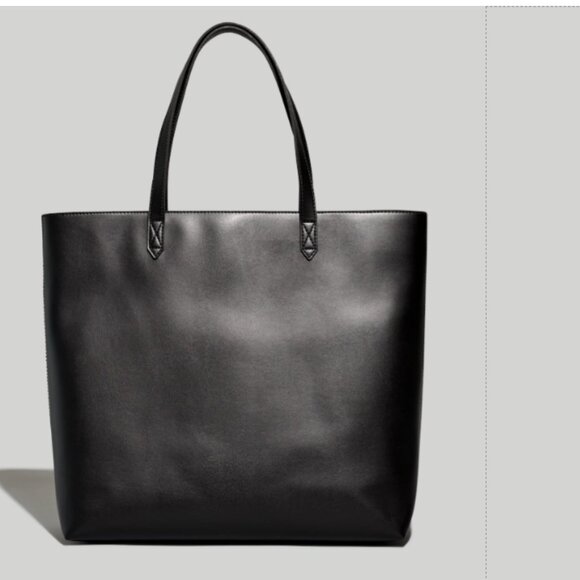 MADEWELL "The Transport Tote” – Black – NWT – Vegan Cactus Leather - Picture 2 of 9